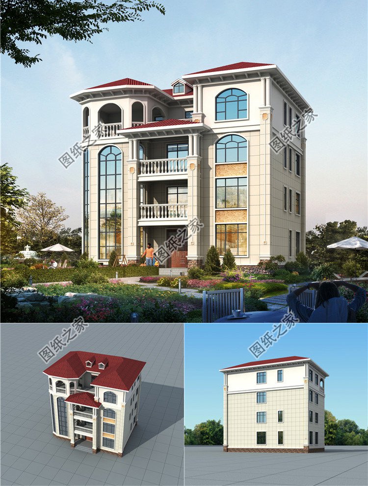 四層農村房子設計圖