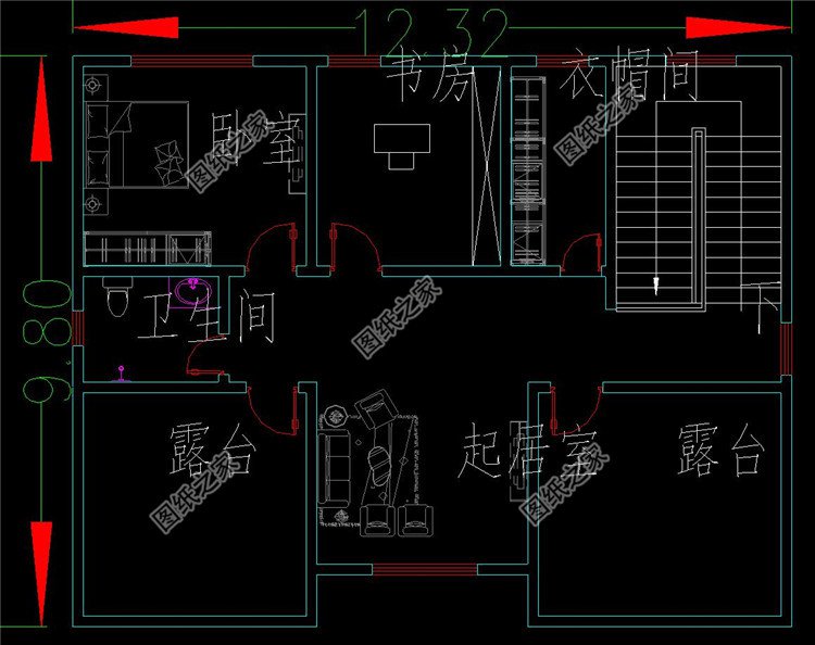 四層歐式別墅四層設計圖