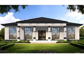 帶地下室的一層別墅設(shè)計(jì)圖,農(nóng)村自建房比較合適