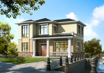 簡約精致的二層房子設(shè)計(jì)圖，農(nóng)村自建經(jīng)濟(jì)實(shí)用