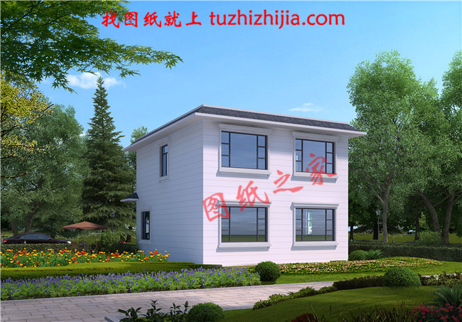 農村自建房還是二層最實用，分享四款設計圖紙，趕快收藏!