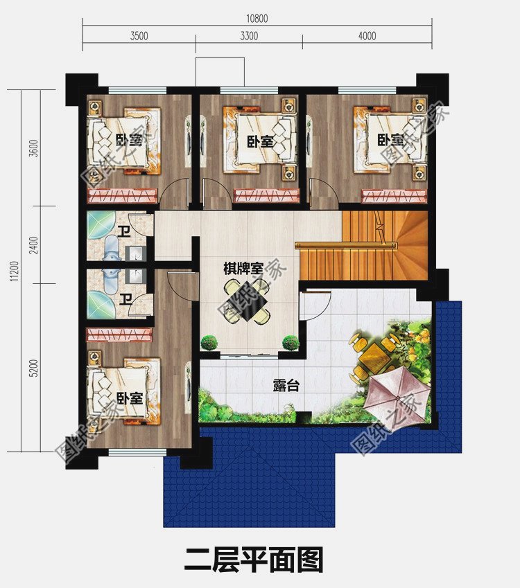 3款農(nóng)村二層小樓設(shè)計(jì)圖，誰(shuí)看誰(shuí)說(shuō)好，造價(jià)13萬(wàn)元左右