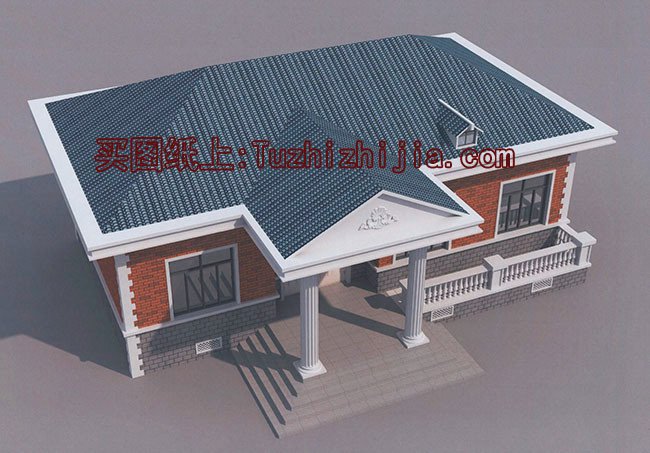 4款120平米左右農村小平房圖，造價10萬左右，鄰居紛紛效仿