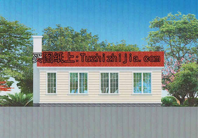 4款120平米左右農村小平房圖，造價10萬左右，鄰居紛紛效仿