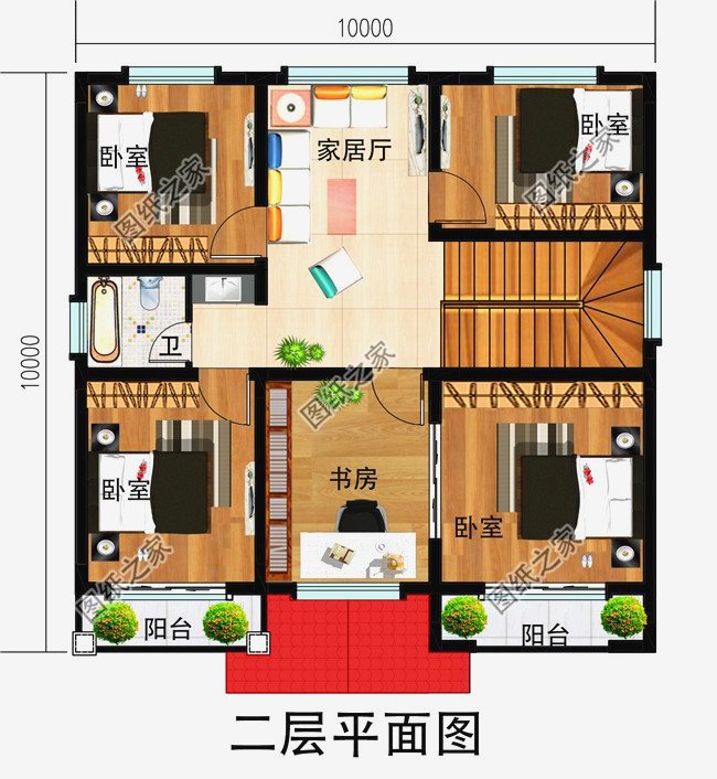 4款農村15-20萬二層別墅設計圖，還不趕快行動起來！