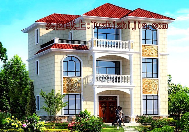 六套農村簡單大氣三層樓房，我最喜歡第六個，你呢