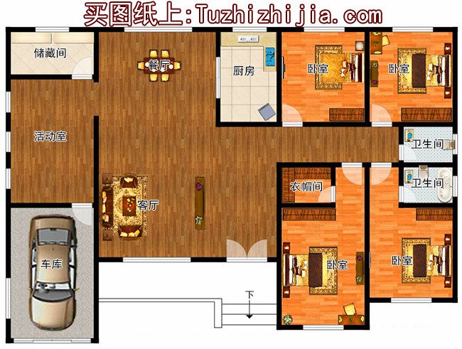 10款農村普通一層樓房設計圖，有驚艷到你嗎？