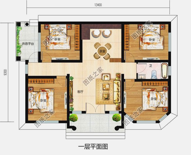 快來看看這10款造價農(nóng)村一層小別墅設計圖，有沒有你的“菜”？