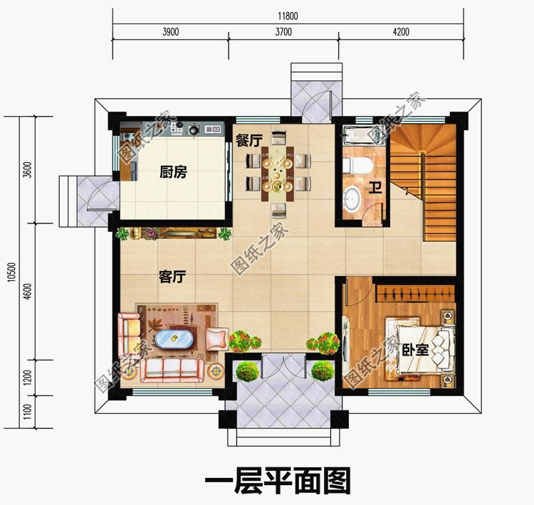 最好看的農(nóng)村5款三層樓房設(shè)計(jì)圖，蓋好驚艷全村