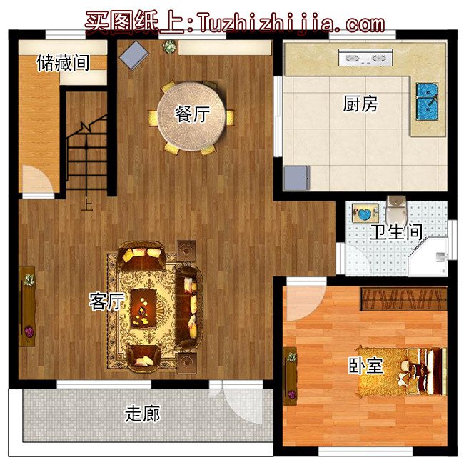 90平方米農村小樓建房圖，造價15萬，經濟又實用