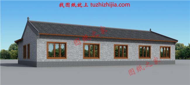 農村最適合養老的新中式一層別墅帶院子，保證看了就喜歡