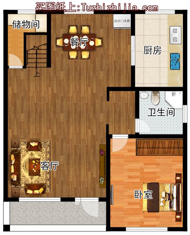 6套農村新款二層小別墅圖，造價15萬，心動不如行動！