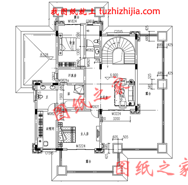 4款簡單大氣三層樓房，造價60萬左右，忍不住推薦