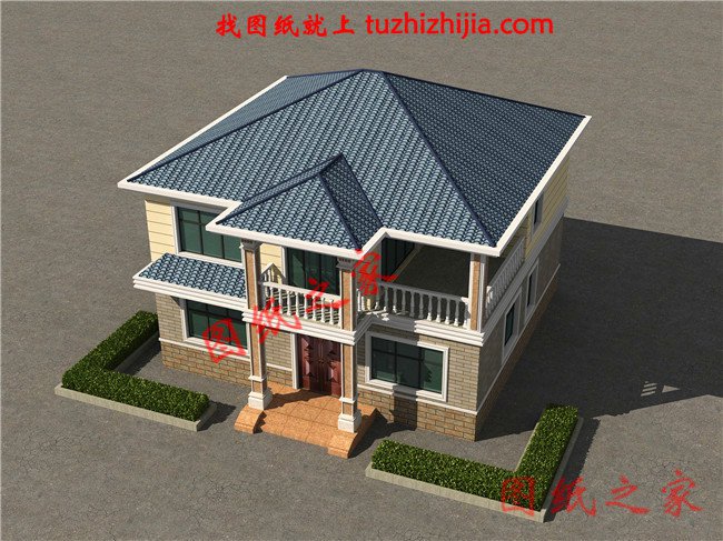 鄉下自建二層房設計圖紙，這四款總有一款是你中意的