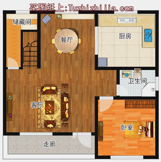 農(nóng)村二層樓房設計圖，造價10萬左右，經(jīng)濟又劃算