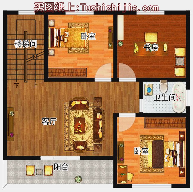 農(nóng)村二層樓房設計圖，造價10萬左右，經(jīng)濟又劃算