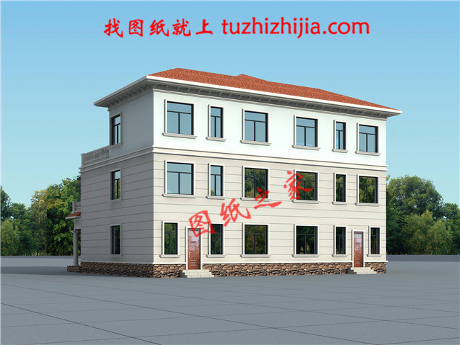 適合兄弟二人合建的雙拼別墅設計圖，經濟實用，蓋好后驚艷全村