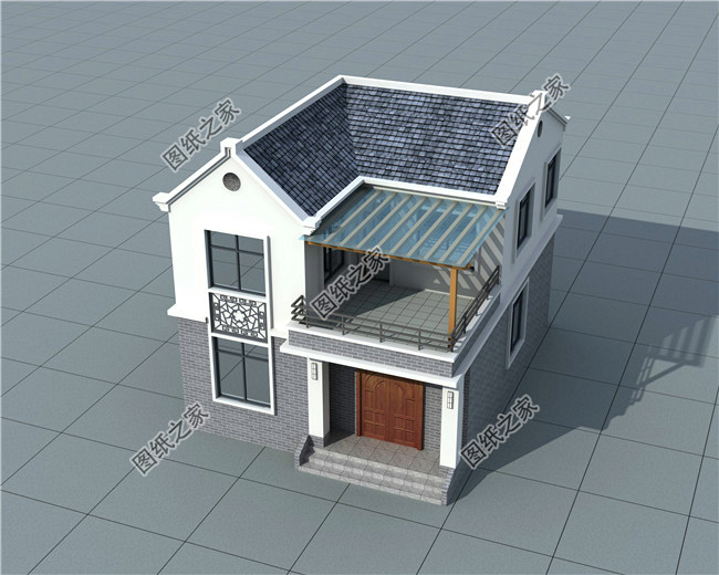 4款15萬農村二層小樓設計圖，這輩子擁有一棟滿足了