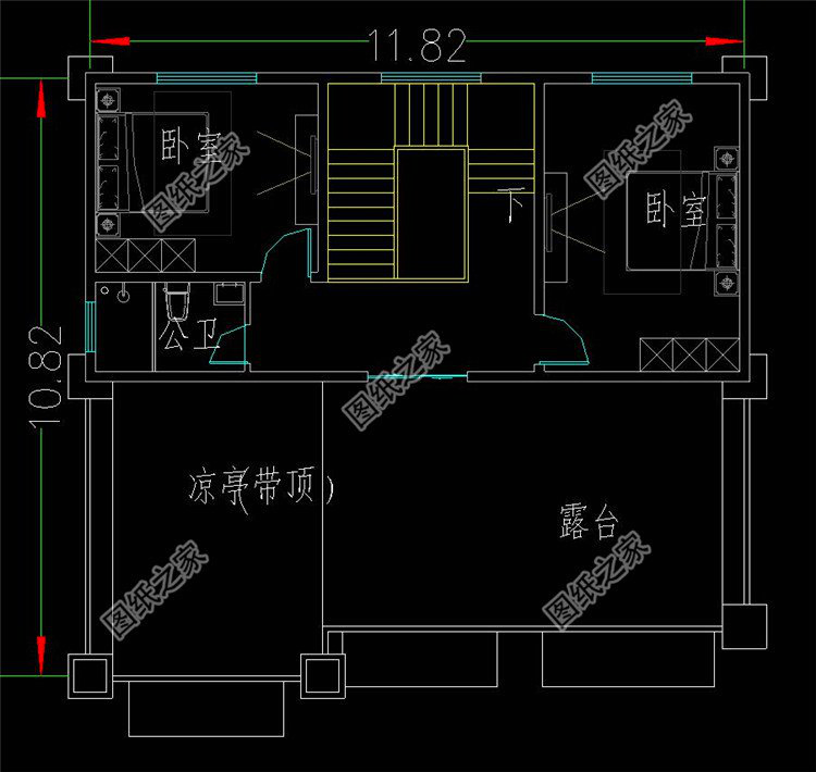 簡單大氣三層別墅設計圖，看完我也想回家建房