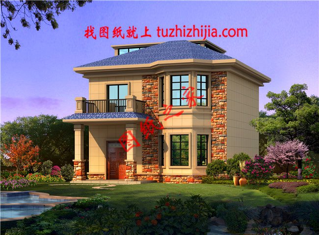 良心推薦5款造價(jià)10萬左右二層樓房設(shè)計(jì)圖，實(shí)用簡單