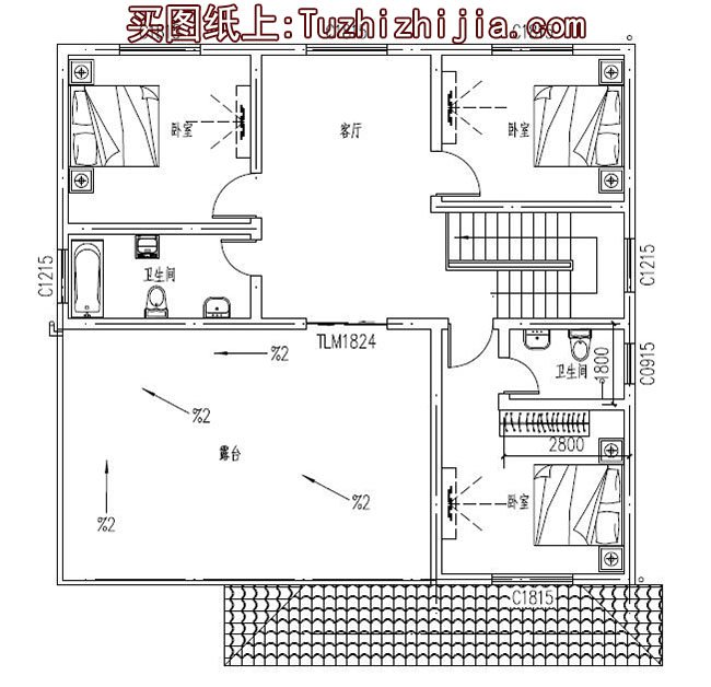 農(nóng)村簡單三層半自建房效果圖，看過的都說驚艷