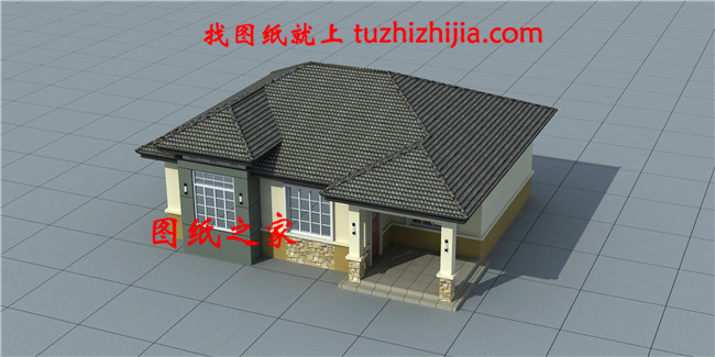 120平三房一廳圖，造價僅10萬，讓城里人羨慕吧！