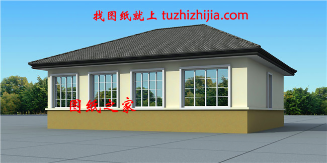 120平三房一廳圖，造價僅10萬，讓城里人羨慕吧！