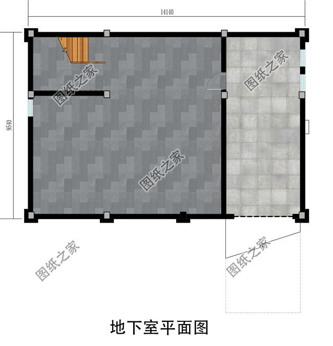 農村普通三層樓自建房平面圖，這戶型真的是絕了！