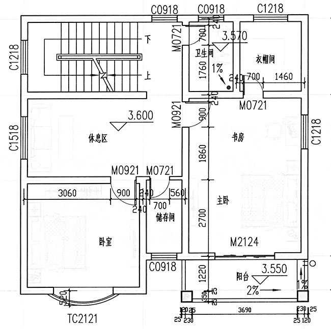農村9米*9米建房圖，5套小戶型別墅超好看！