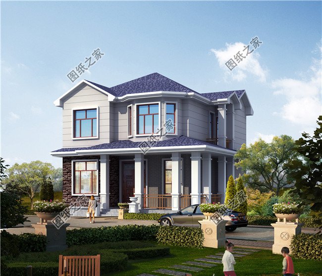 農村9米*9米建房圖，5套小戶型別墅超好看！