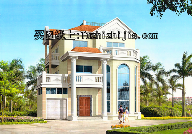 獨棟三層別墅，三代也不過時，讓城里人羨慕吧!