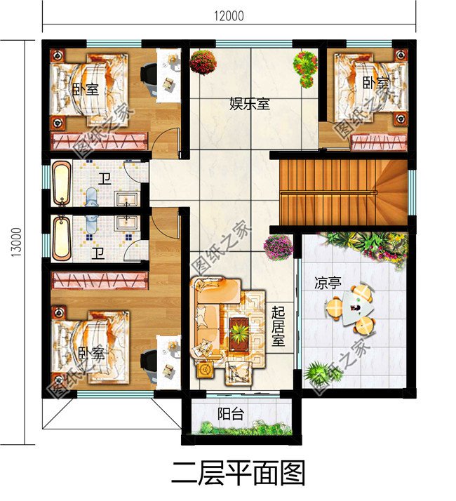 鄰居看了都說好的4款磚混二層別墅圖，看看哪個最漂亮