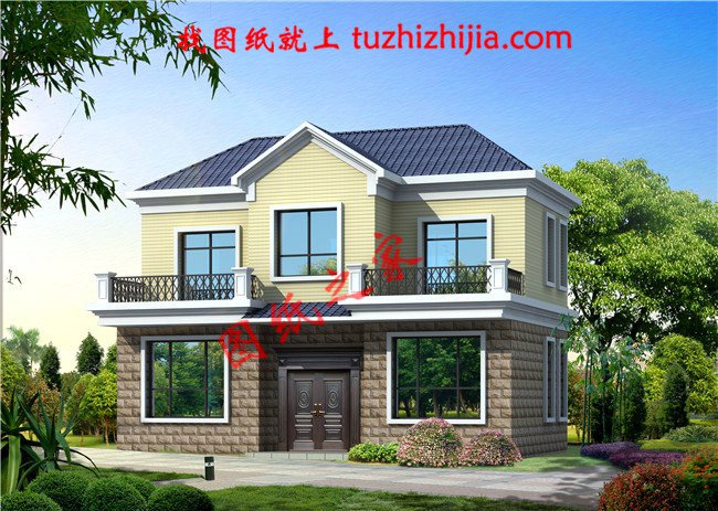 看看這6款占地80至90平米農村自建房設計圖，村里人見了都說好