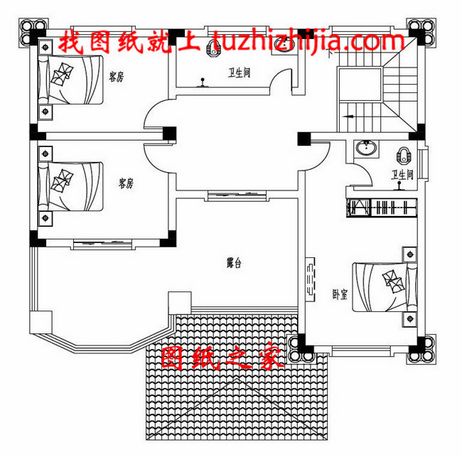農村新式三層樓圖片，造價最低25萬，做村里最靚的房