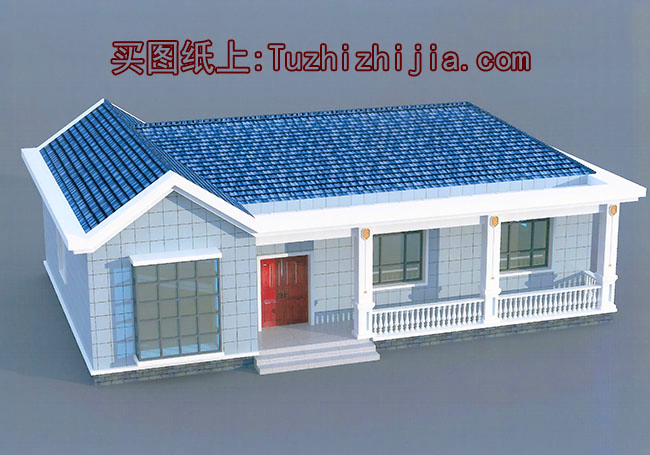 現(xiàn)代農(nóng)村一層平房圖片，簡(jiǎn)單漂亮，保證讓你眼前一亮