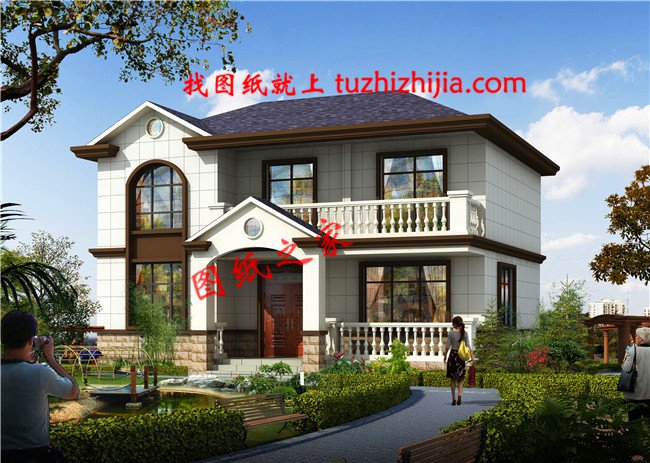 農村二層樓房普通設計圖，造價15萬，真正適合自家的住宅