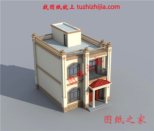 農村二層樓房普通設計圖，造價15萬，真正適合自家的住宅