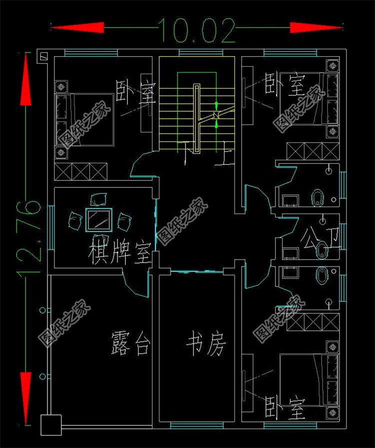 推薦：這四款10×12米三層房屋設(shè)計圖，戶型經(jīng)典耐看