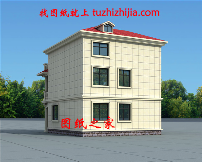 農(nóng)村三層20萬(wàn)自建房圖，不用借錢都能蓋，建好后羨慕倒一大片人