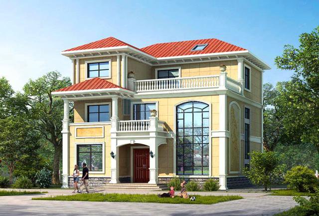 推薦：三款120平米三層農(nóng)村建房子設(shè)計(jì)圖，保證讓你眼前一亮