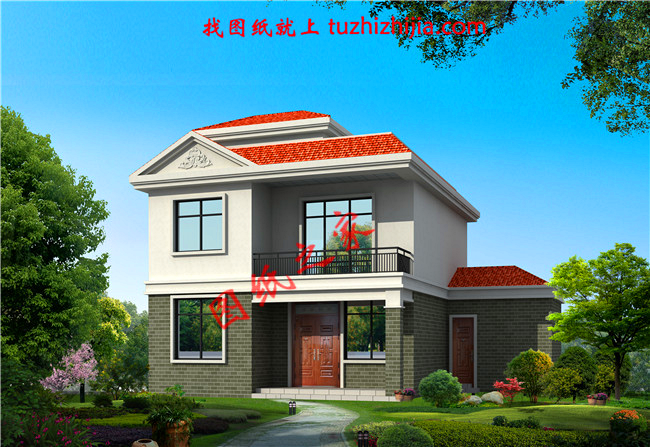 90至100平方兩層房子平面圖，經(jīng)濟實用，親戚朋友見了都說好