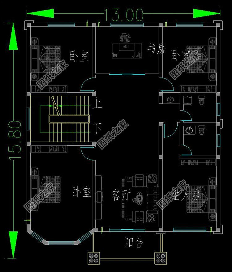 農村三層半自建房外觀圖火爆了朋友圈，經濟實用