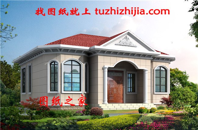 一層最美農村房子圖片，戶型好，造價才10萬