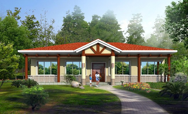 史上最全農村一層自建房設計圖大全，你想要的都在這兒了！