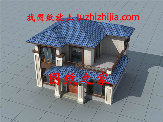 農村20萬二層樓房圖片大陽臺，居住舒適，親戚看了都想建