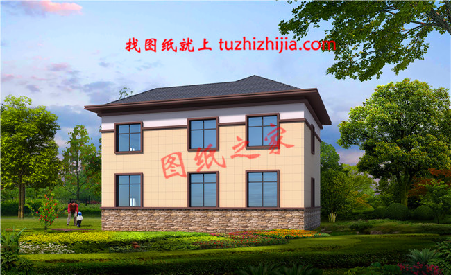 農村20萬二層樓房圖片大陽臺，居住舒適，親戚看了都想建