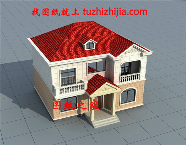 農村20萬二層樓房圖片大陽臺，居住舒適，親戚看了都想建