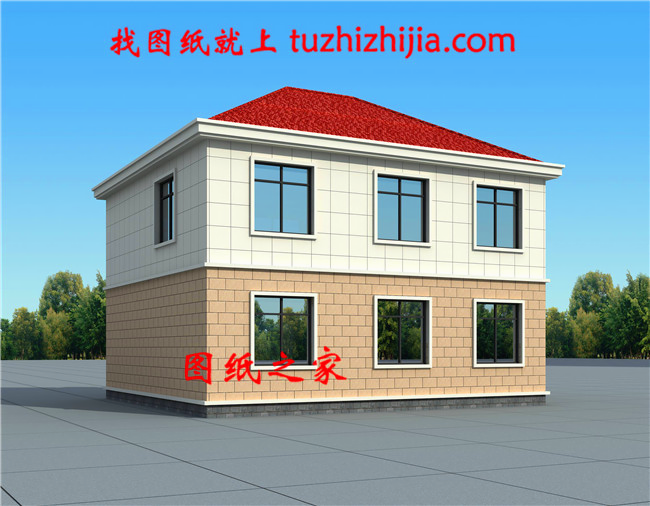 農村20萬二層樓房圖片大陽臺，居住舒適，親戚看了都想建