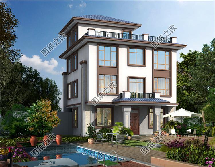 農(nóng)村三層自建房效果圖，經(jīng)濟(jì)實(shí)用，保證讓你眼前一亮