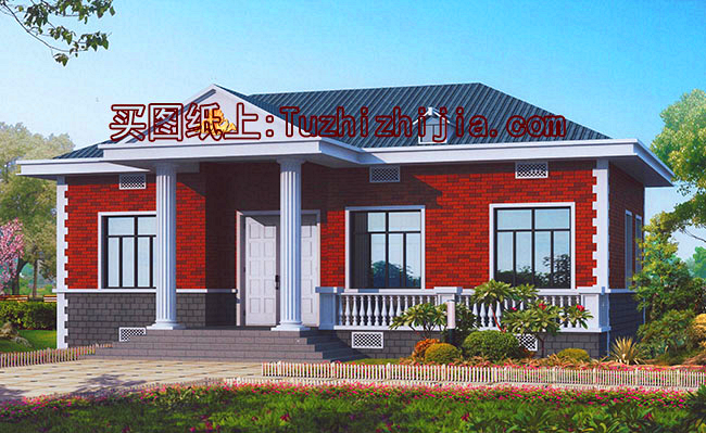 農(nóng)村120平米一層自建房圖，最低造價(jià)僅10萬(wàn)，不建還在等什么